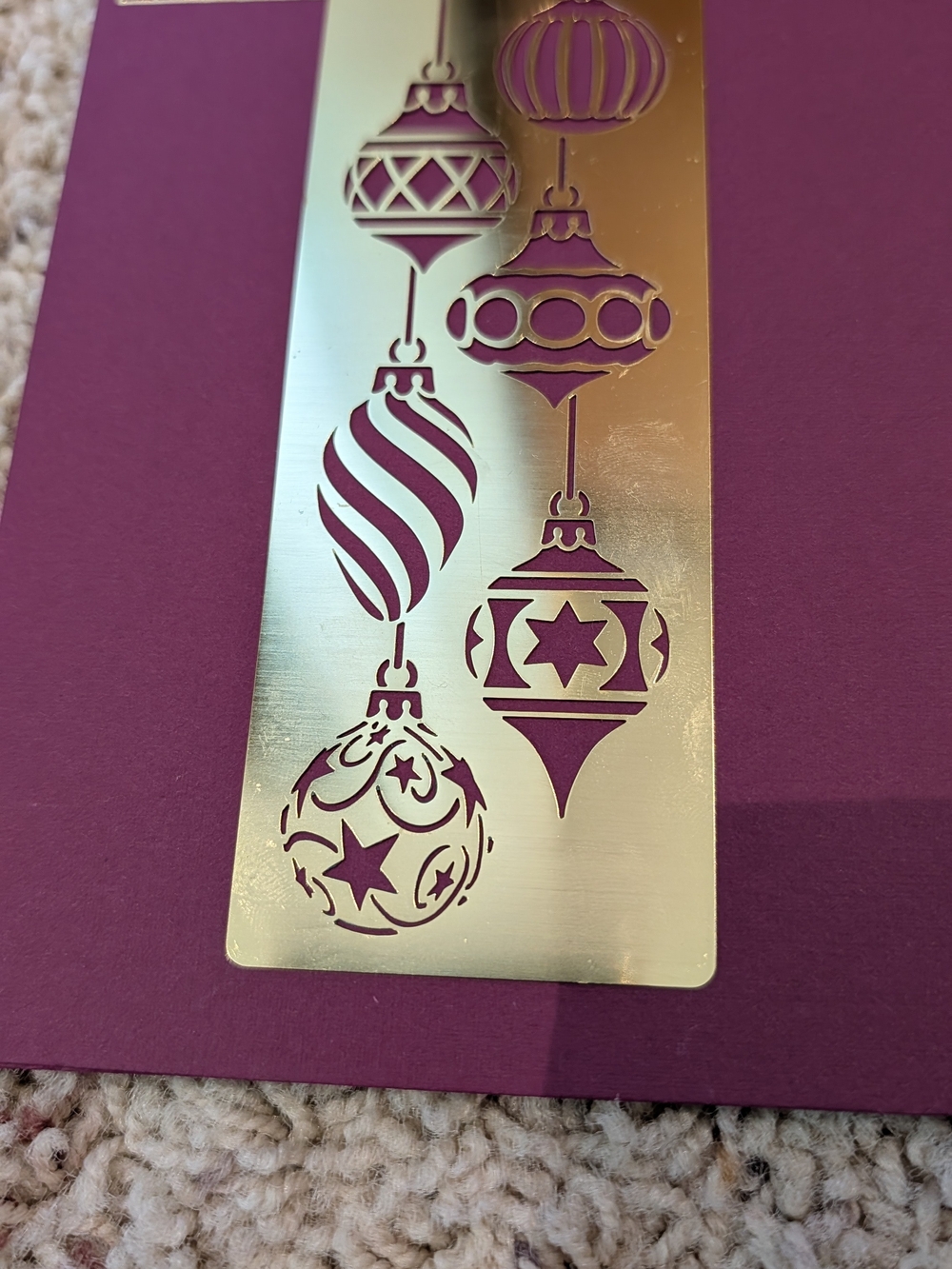 Three Embossing Stencils - Picture 2 of 5